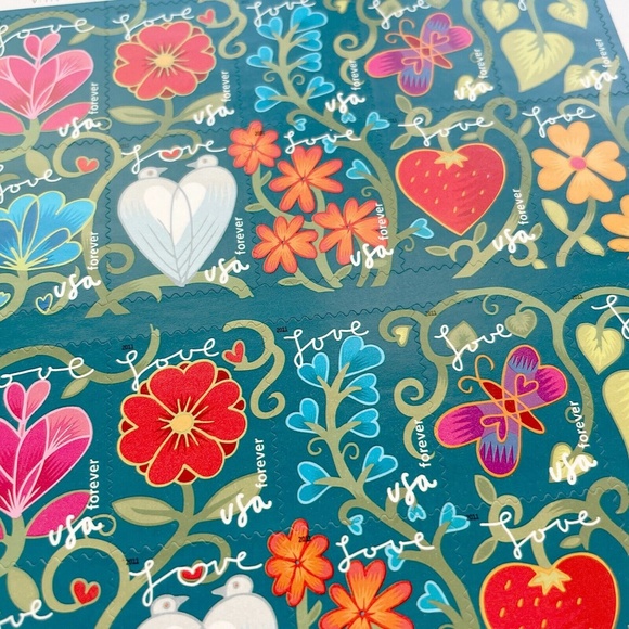 US  GARDEN OF LOVE (2011) - Sheet of 20   MNH Floral - Picture 4 of 5